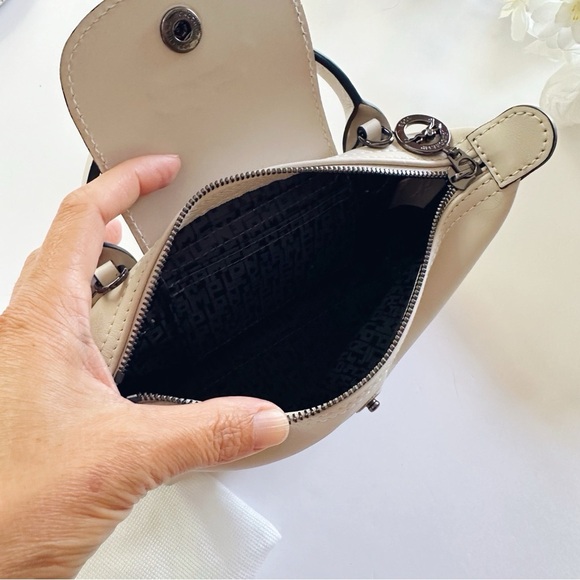 Longchamp Extra Small Le Pliage Xtra Leather Clutch Paper - Picture 7 of 15